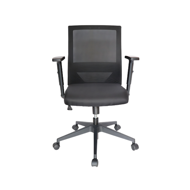 Encuentra la silla operativa modelo Bosse OHE-63 en color negro en Aura Muebles. Diseño moderno, materiales de alta calidad y ajustes personalizables para una postura ergonómica y máxima productividad en tu oficina.