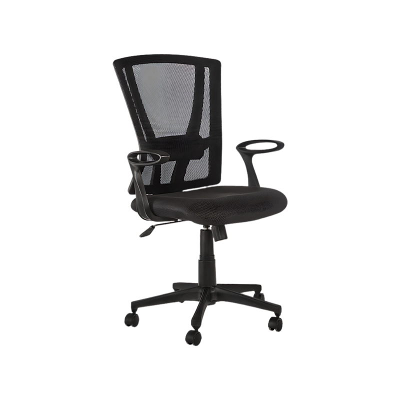 Descubre la comodidad y eficiencia de la silla operativa modelo BREAK-S de Aura Muebles. Su diseño ergonómico y respaldo ajustable te brindan una postura adecuada para evitar dolores de espalda.