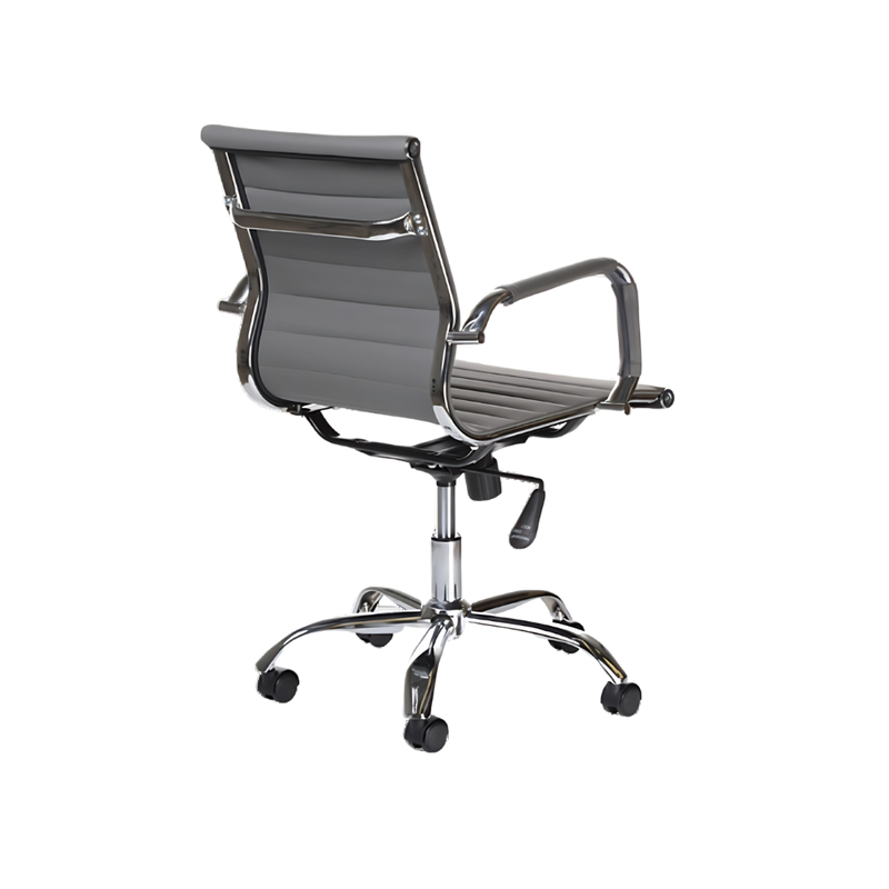 Encuentra la silla operativa modelo CIDRO B en color gris en Aura Muebles. Diseñada para brindar comodidad y funcionalidad en tu espacio de trabajo. Disfrute de una postura saludable durante largas horas de trabajo.