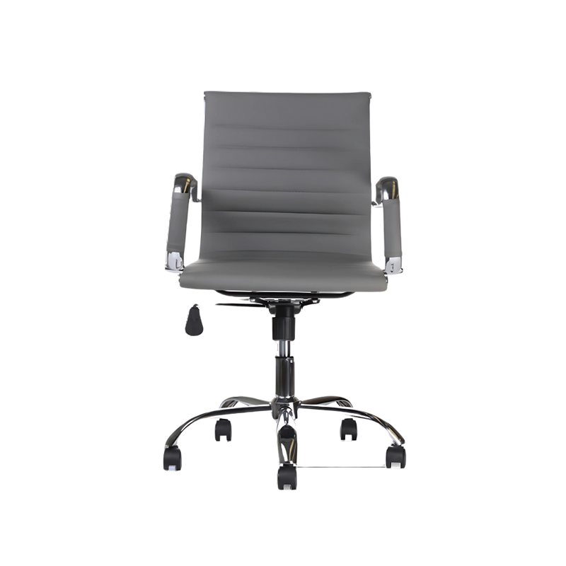Encuentra la silla operativa modelo CIDRO B en color gris en Aura Muebles. Diseñada para brindar comodidad y funcionalidad en tu espacio de trabajo. Disfrute de una postura saludable durante largas horas de trabajo.