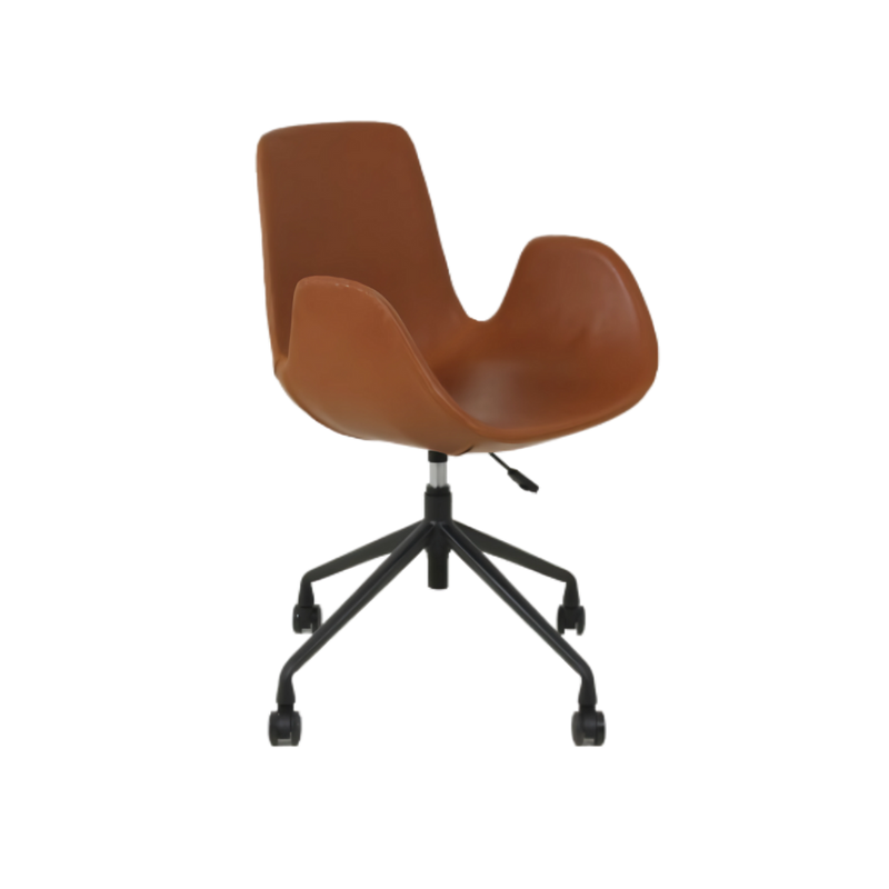 La silla operativa modelo DUBLIN de Aura Muebles brinda soporte y comodidad durante largas horas de trabajo. Diseño ajustable para una postura adecuada y prevención de dolores de espalda.