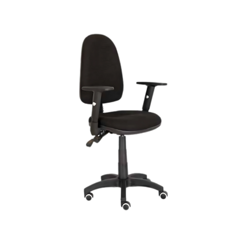 Descubre nuestra silla operativa modelo E-90 de Aura Muebles, diseñada para brindarte una postura cómoda y saludable durante tus largas horas de trabajo.