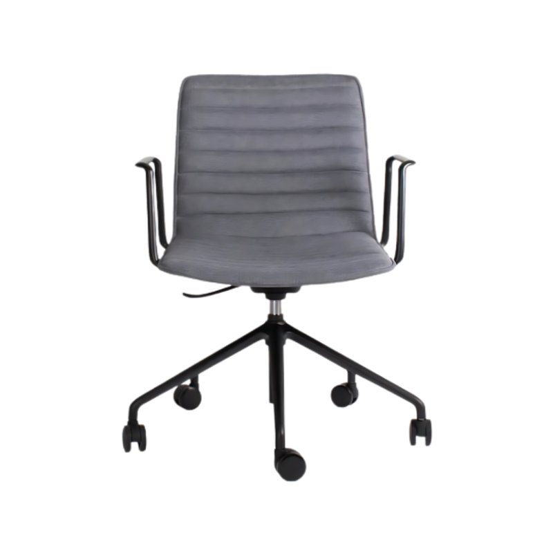 Descubra la comodidad y ergonomía de la silla operativa modelo ENEAS OHE-143 en color negro. Diseño moderno y materiales de alta calidad para trabajar sin preocupaciones de dolores de espalda.