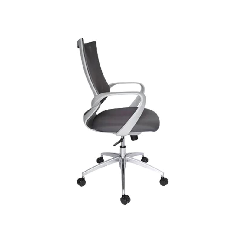 Encuentra la silla operativa modelo EQUA OHE-183 en color gris en Aura Muebles. Asegura una postura ergonómica y trabaja de manera eficiente. Ajusta la altura y el respaldo para un apoyo óptimo.