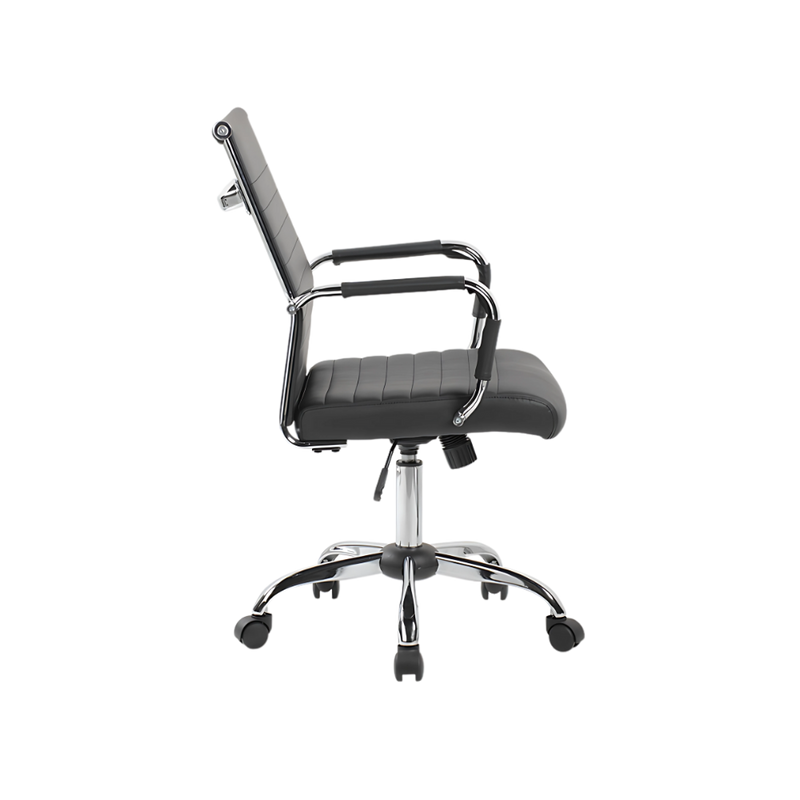 Encuentra la silla operativa modelo GA-003 en Aura Muebles. Diseñada para brindar comodidad y ergonomía en tu lugar de trabajo, esta silla ofrece soporte óptimo para la espalda y evita dolores y molestias.