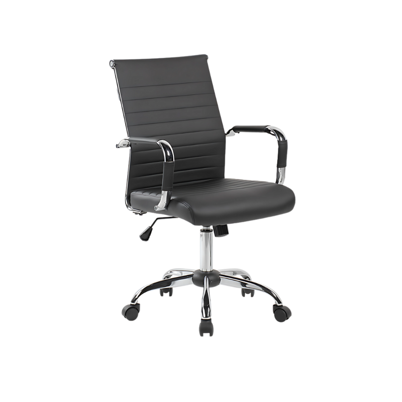 Encuentra la silla operativa modelo GA-003 en Aura Muebles. Diseñada para brindar comodidad y ergonomía en tu lugar de trabajo, esta silla ofrece soporte óptimo para la espalda y evita dolores y molestias.