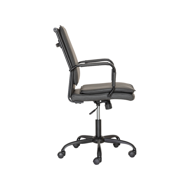 Descubre la comodidad y el soporte que necesitas en tu oficina con la silla operativa modelo GA-005 de Aura Muebles. Fabricada con materiales de alta calidad.