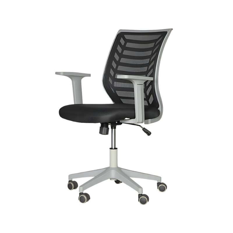 Descubra la silla operativa modelo LK-07G de Aura Muebles de Guadalajara, que ofrece un excepcional soporte lumbar del 95% y una ergonomía incomparable.