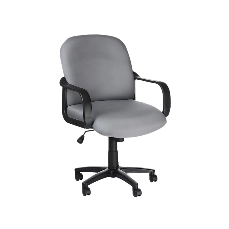 Descubre la silla operativa modelo LUBLIN B de Aura Muebles, la elección ideal para una postura cómoda y saludable en el trabajo. Diseño ajustable y con soporte lumbar incorporado.