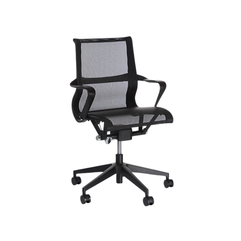 Descubre la silla operativa modelo MALVA ECO de Aura Muebles. Diseñada con materiales ecológicos y ergonomía en mente, esta silla ofrece comodidad y durabilidad para largas horas de trabajo.