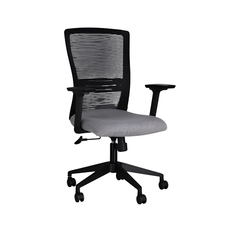 Descubra la comodidad y el diseño ergonómico de la silla operativa modelo PLATINO B de Aura Muebles. Ideal para largas jornadas de trabajo en la oficina, brinda soporte adecuado al cuerpo y previene dolores de espalda.