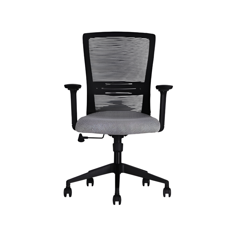 Descubra la comodidad y el diseño ergonómico de la silla operativa modelo PLATINO B de Aura Muebles. Ideal para largas jornadas de trabajo en la oficina, brinda soporte adecuado al cuerpo y previene dolores de espalda.