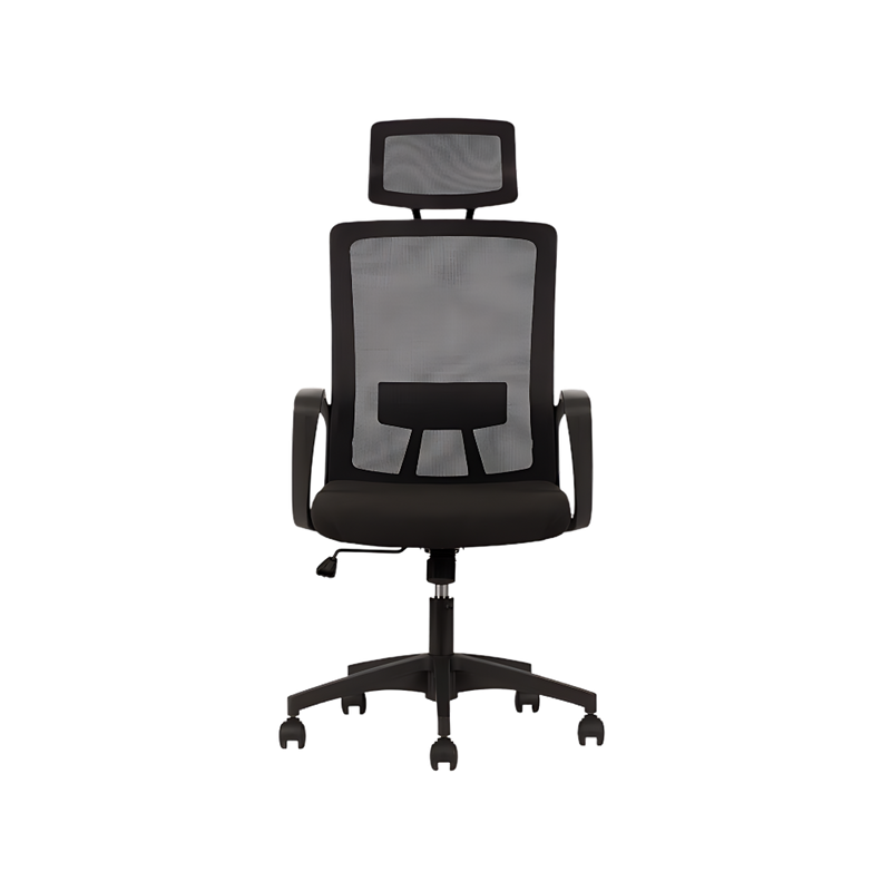 Silla operativa Play respaldo alto con ergonomía y confort con soporte lumbar. Ideal para largas jornadas en oficinas modernas y profesionales en Aura Muebles.