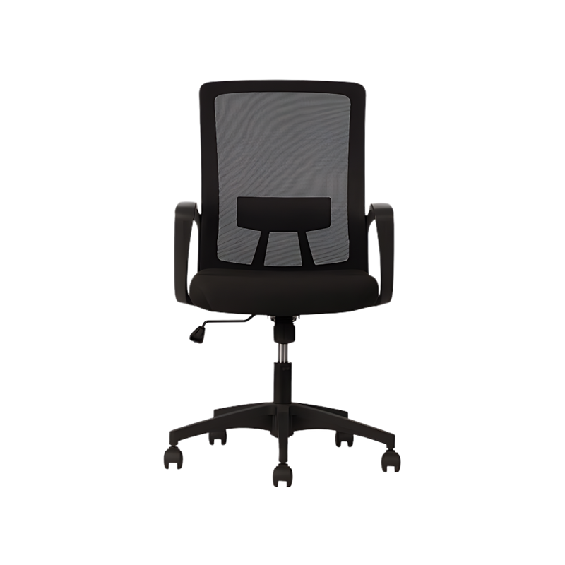 Silla operativa Play respaldo bajo con diseño moderno, soporte ergonómico y comodidad para oficinas, Ideal para espacios dinámicos y funcionales en Aura Muebles.