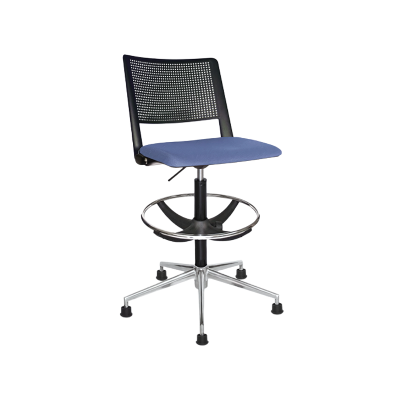 Encuentra la silla operativa ideal para tu oficina en Aura Muebles. El modelo REVOLUTION OHS-87AL KIT CROMADO combina estilo para aumentar la productividad en tu espacio de trabajo.
