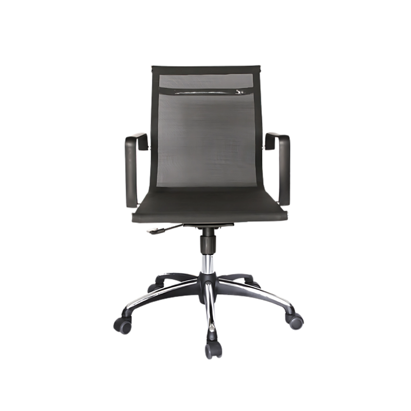 Encuentra la silla operativa modelo TRAVIS OHE-293 en color negro en Aura Muebles. Ofrece comodidad, ergonomía y apoyo lumbar para largas horas de trabajo.