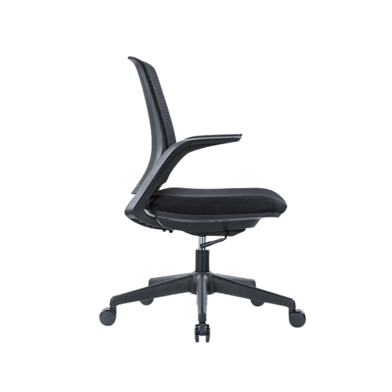 Descubre la silla operativa modelo Whale OHE-100 en color negro de Aura Muebles. Mejora tu postura y aumenta tu productividad en el trabajo con esta silla ergonómica y ajustable.