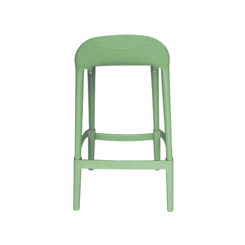 Silla para restaurante JOYOUS Patas asiento y respaldo de dos piezas en polipropileno de alta resistencia y duración para la intemperie resistente a los rayos ultravioleta (UV) Aura Muebles modelo OHV-82