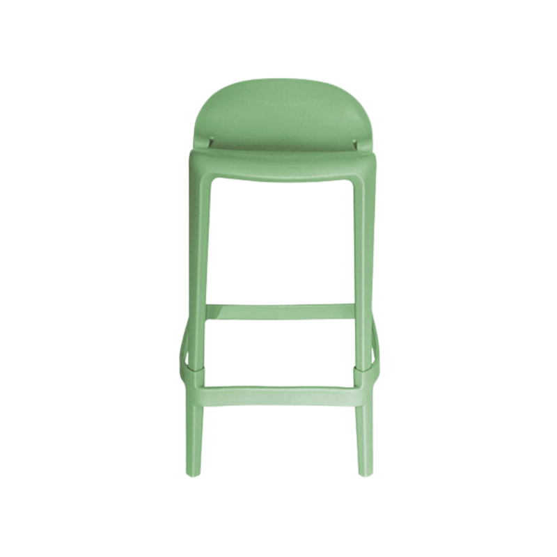 Silla para restaurante JOYOUS Patas asiento y respaldo de dos piezas en polipropileno de alta resistencia y duración para la intemperie resistente a los rayos ultravioleta (UV) Aura Muebles modelo OHV-82