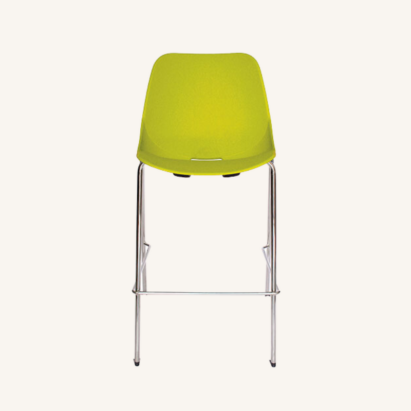 Silla para restaurante QUICK Asiento y respaldo de una sola pieza en polipropileno de alta resistencia y duración modelo OHV-47