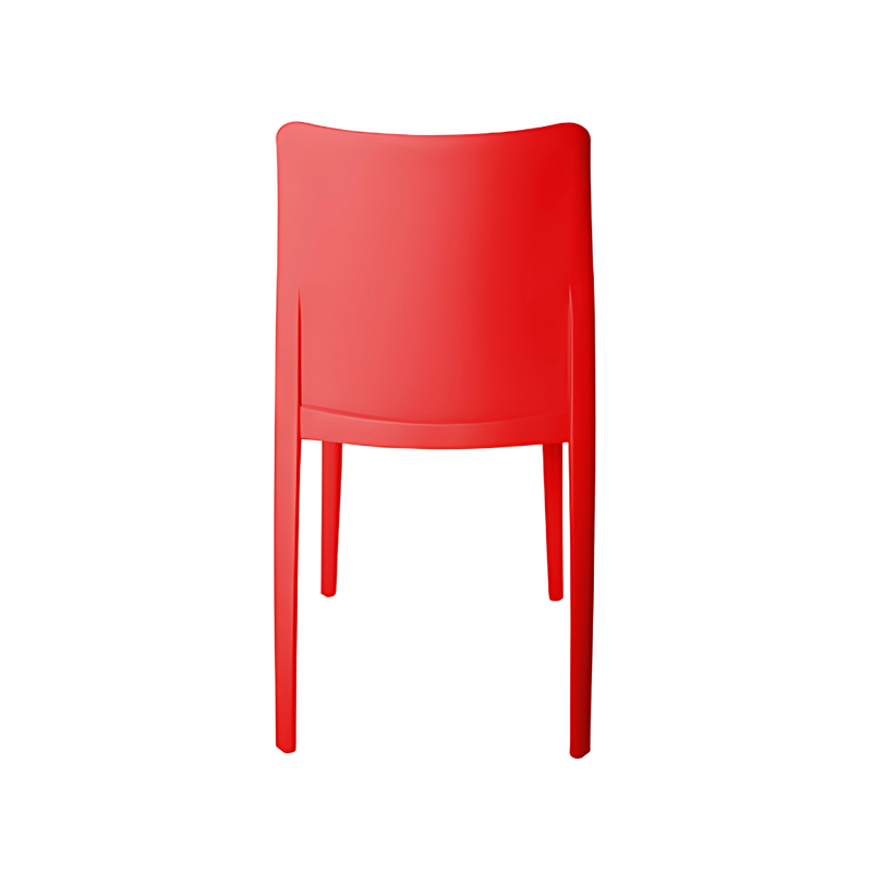 Silla para restaurante con su diseño ergonómico y resistencia al clima permite disfrutar del aire libre sin preocupaciones SOLEI Aura Muebles modelo OHV-59 sin brazos