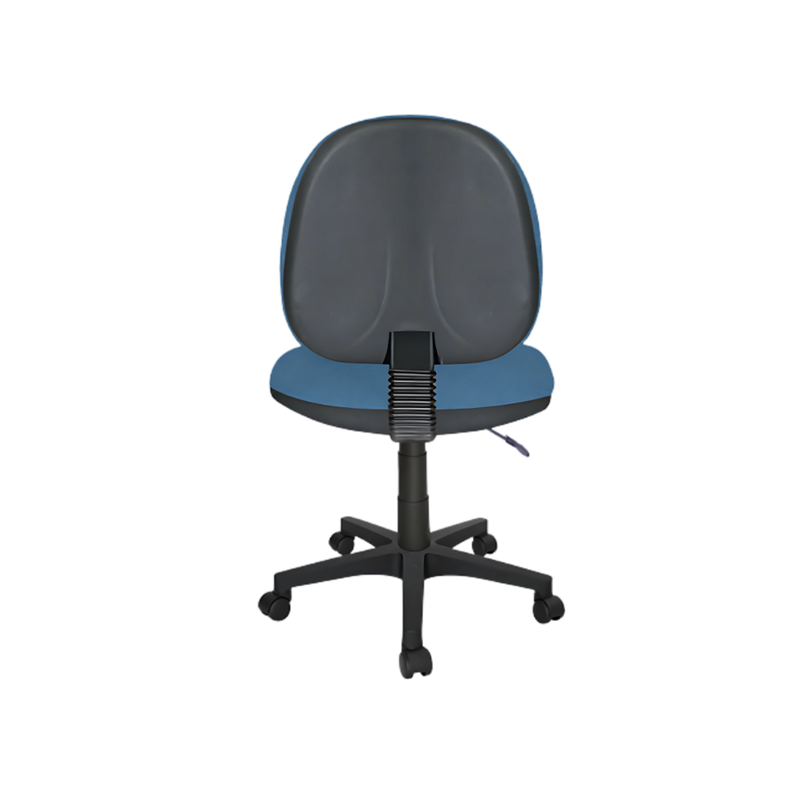 Silla secretarial CONTEMPO OHS-10 Aura Muebles con mecanismo en Plato de acero reforzado con palanca de accionamiento y bloqueo del pistón neumático