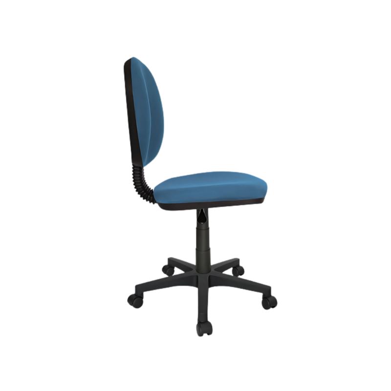Silla secretarial CONTEMPO OHS-10 Aura Muebles con mecanismo en Plato de acero reforzado con palanca de accionamiento y bloqueo del pistón neumático