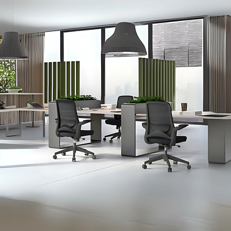 Encuentra la silla operativa perfecta para largas jornadas laborales en Aura Muebles. Nuestro modelo DOLPHIN OHE-111, de color negro, ofrece diseño ergonómico para promover una postura saludable.