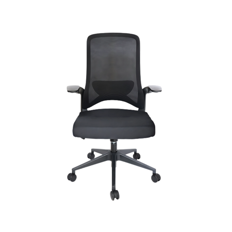 Encuentra la silla operativa perfecta para largas jornadas laborales en Aura Muebles. Nuestro modelo DOLPHIN OHE-111, de color negro, ofrece diseño ergonómico para promover una postura saludable.