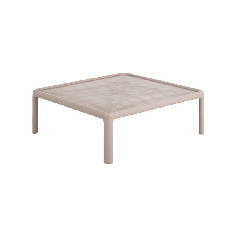 Sillón confortable Mesa en polipropileno de alta resistencia y duración para intemperie e interior resistente a los rayos ultravioleta (UV) y al ambiente salino Aura Muebles modelo OHM-7215-CT