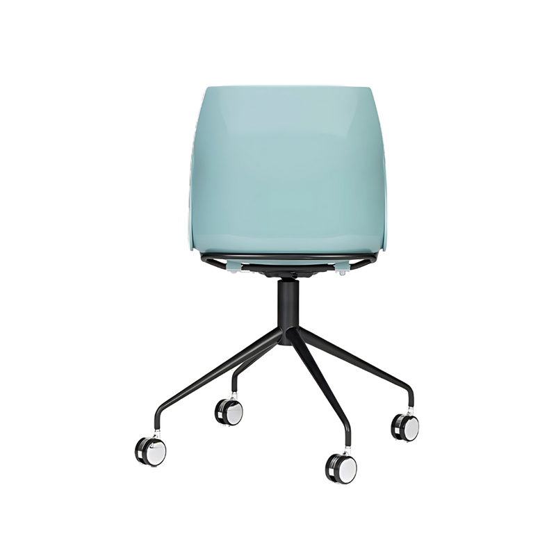El sillón de visita contract modelo KALEA CON RODAJAS de Aura Muebles combina diseño contemporáneo y funcionalidad. Descubre nuestra opción moderna y profesional para tus espacios.