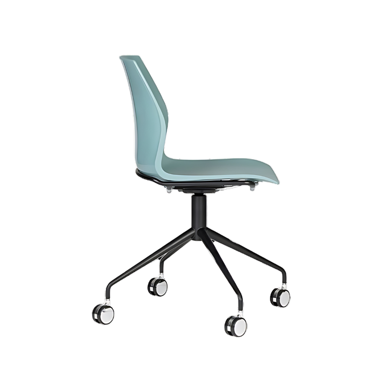 El sillón de visita contract modelo KALEA CON RODAJAS de Aura Muebles combina diseño contemporáneo y funcionalidad. Descubre nuestra opción moderna y profesional para tus espacios.
