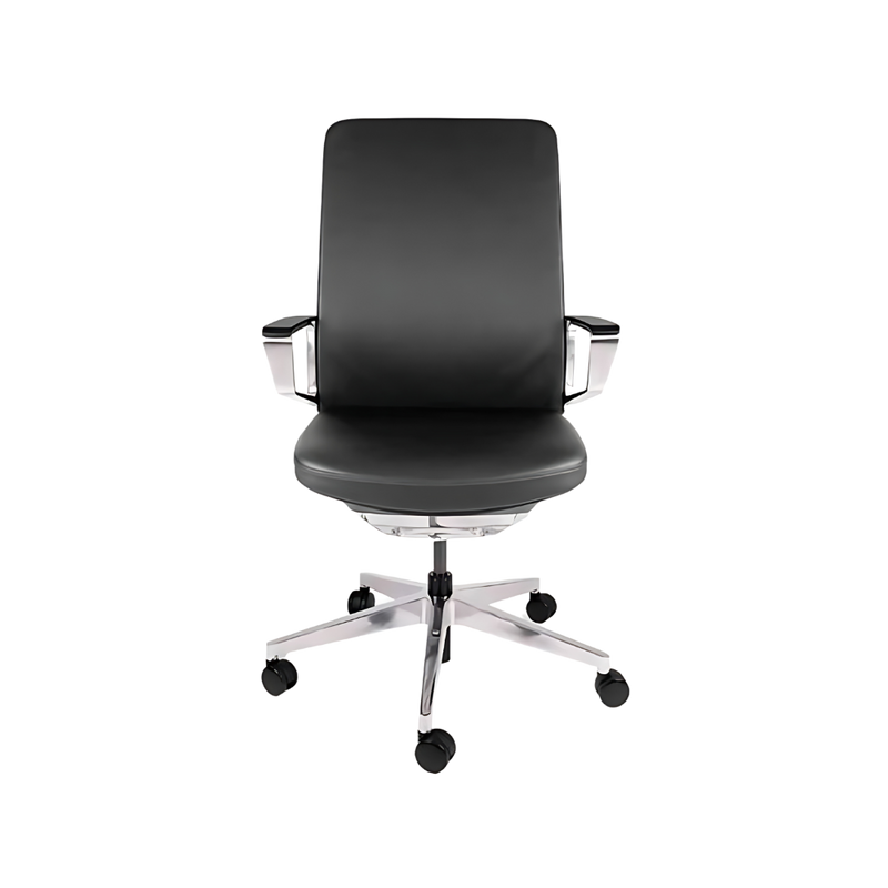 Disfruta del máximo confort con nuestro sillón ejecutivo de Piel modelo VANTO OHE-75. Diseñado con una elegante estructura de piel, ofrece una comodidad excepcional.