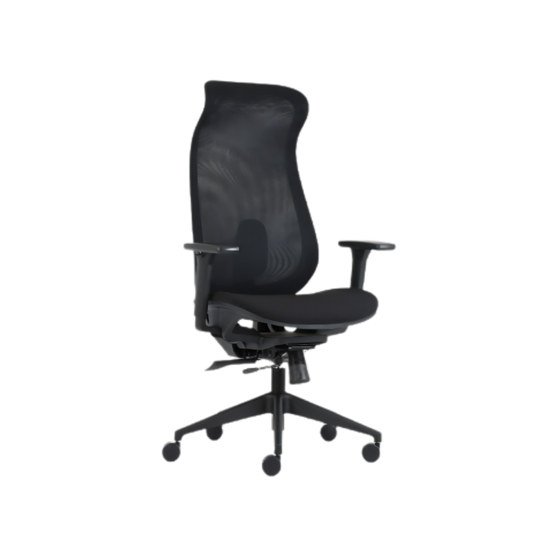 El sillón ejecutivo modelo BM-6000 de Aura Muebles es la opción ideal para optimizar tu espacio de trabajo. Con su diseño ergonómico, brinda confort.