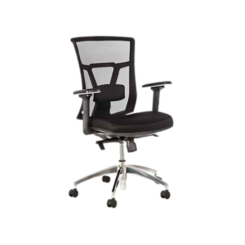 Disfruta de la elegancia con nuestro sillón ejecutivo modelo DIN-S en Aura Muebles. La ergonomía de este sillón asegura una postura adecuada para largas horas de trabajo.