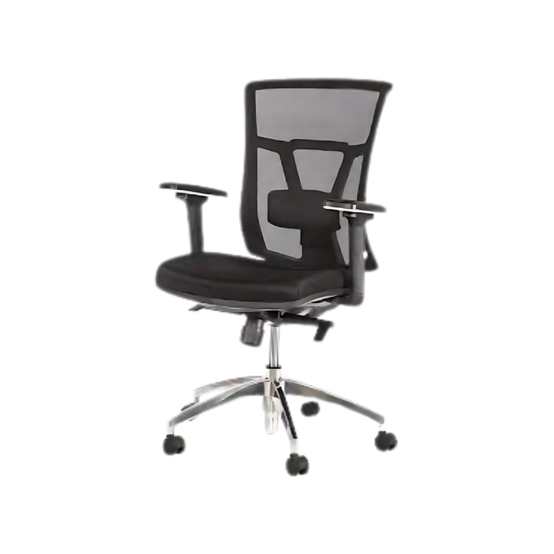 Disfruta de la elegancia con nuestro sillón ejecutivo modelo DIN-S en Aura Muebles. La ergonomía de este sillón asegura una postura adecuada para largas horas de trabajo.