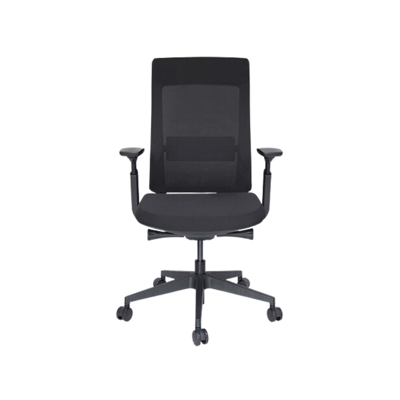 Encuentra en Aura Muebles el sillón ejecutivo modelo QUO OHE-803 en color negro, perfecto para brindar comodidad y elegancia a tu espacio de trabajo.