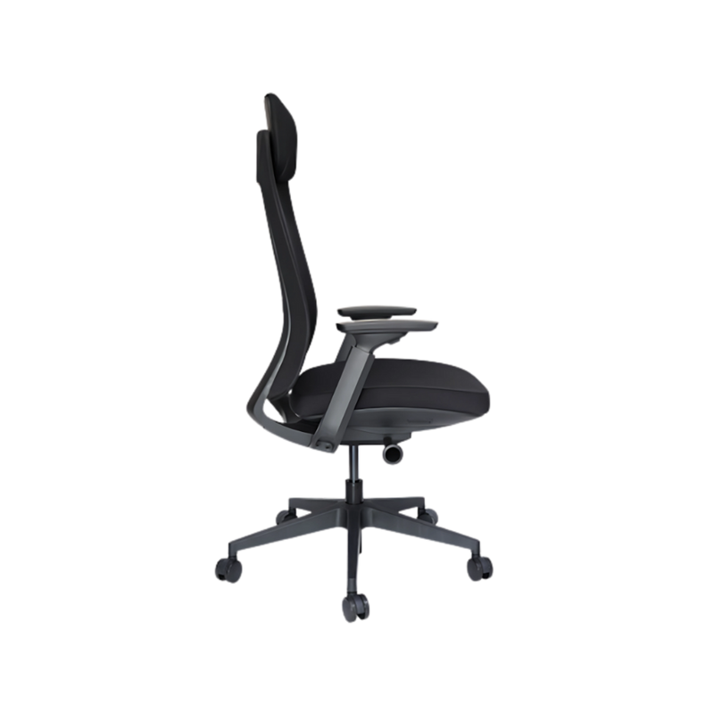 Encuentra el sillón ejecutivo modelo QUO OHE-805 en color Negro en Aura Muebles. Con diseño cómodo, brinda una postura ergonómica para largas horas de trabajo.