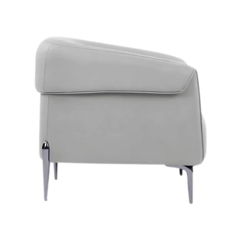 Sofá confortable AMELIA Estructura brazos y respaldo armazón en base a madera de haya natural de primera calidad en espesor de 40 mm Uniones fijas con adhesivo y grapas de acero fuentes brazos y respaldos con recubrimiento de espuma firme en poliuretano flexible Aura Muebles modelo OHM-41001
