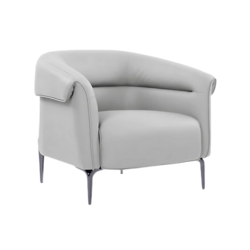 Sofá confortable AMELIA Estructura brazos y respaldo armazón en base a madera de haya natural de primera calidad en espesor de 40 mm Uniones fijas con adhesivo y grapas de acero fuentes brazos y respaldos con recubrimiento de espuma firme en poliuretano flexible Aura Muebles modelo OHM-41001