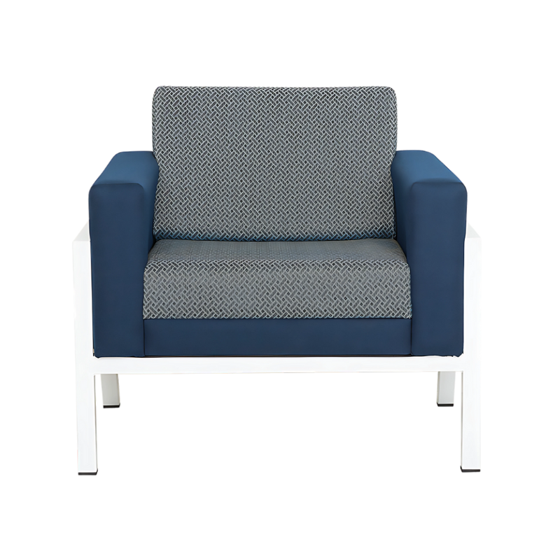 Sofá confortable Estructura en madera de pino solida de 21 mm. de primera calidad estructura ligada con bandastic rafia entretejida al resorte y bastidor para mayor firmeza Aura Muebles modelo ATENAS-1P