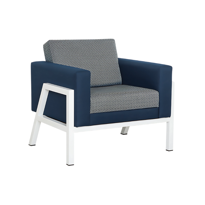 Sofá confortable Estructura en madera de pino solida de 21 mm. de primera calidad estructura ligada con bandastic rafia entretejida al resorte y bastidor para mayor firmeza Aura Muebles modelo ATENAS-1P