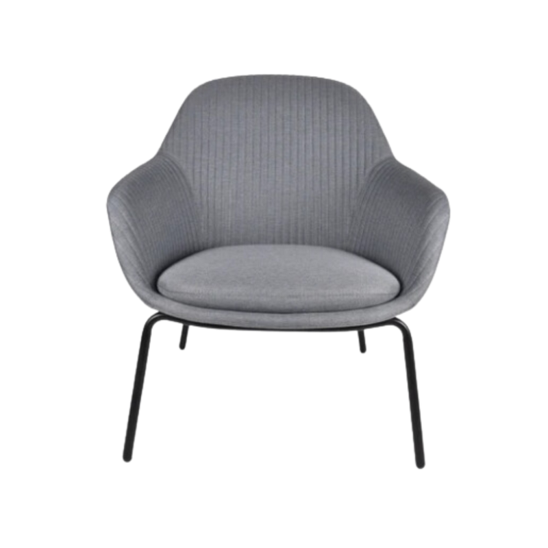 Sofá confortable FABRIZIA Armazón de respaldo y brazos interior en madera de triplay compuesto por diversas hojas con espesor de 12mm acojinado con hule espuma de poliuretano inyectado y dimensionada en 30 mm de espesor de alta densidad con retardante a la flama y de alta resistencia Aura Muebles modelo OHV-125