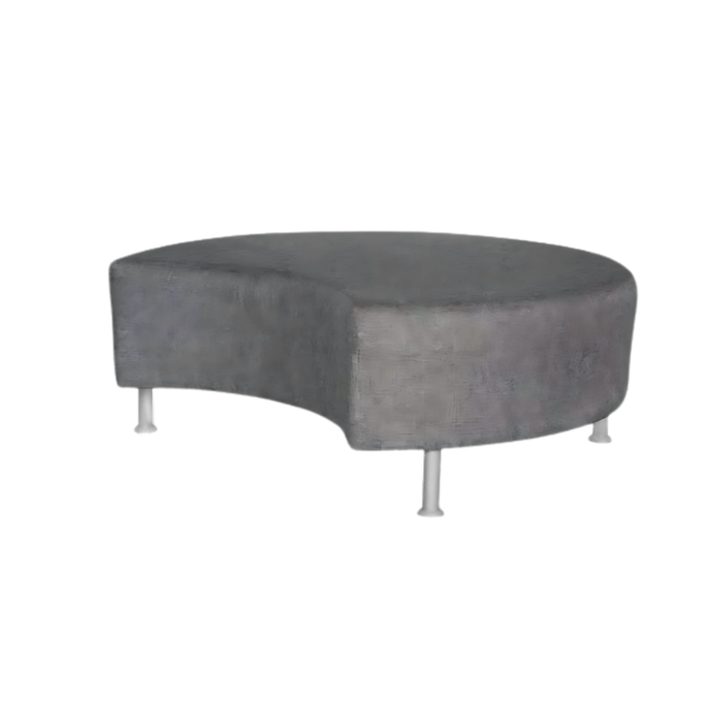 Sofá En madera de pino solida de 21 mm. aglomerado de 16 mm. en parte superior e inferior patas cilíndrica en color aluminio con tapón de polipropileno para evitar rayaduras a pisos tapizados en variedad de colores (consultar catalogo tapices) hule espuma en asiento de 10 cm Aura Muebles modelo OTTAWA
