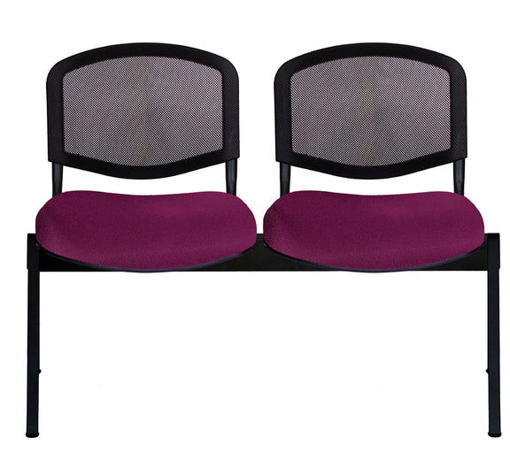 Bancas | Banca de espera Ellítico Net OHR‑2400‑2P | Aura Muebles