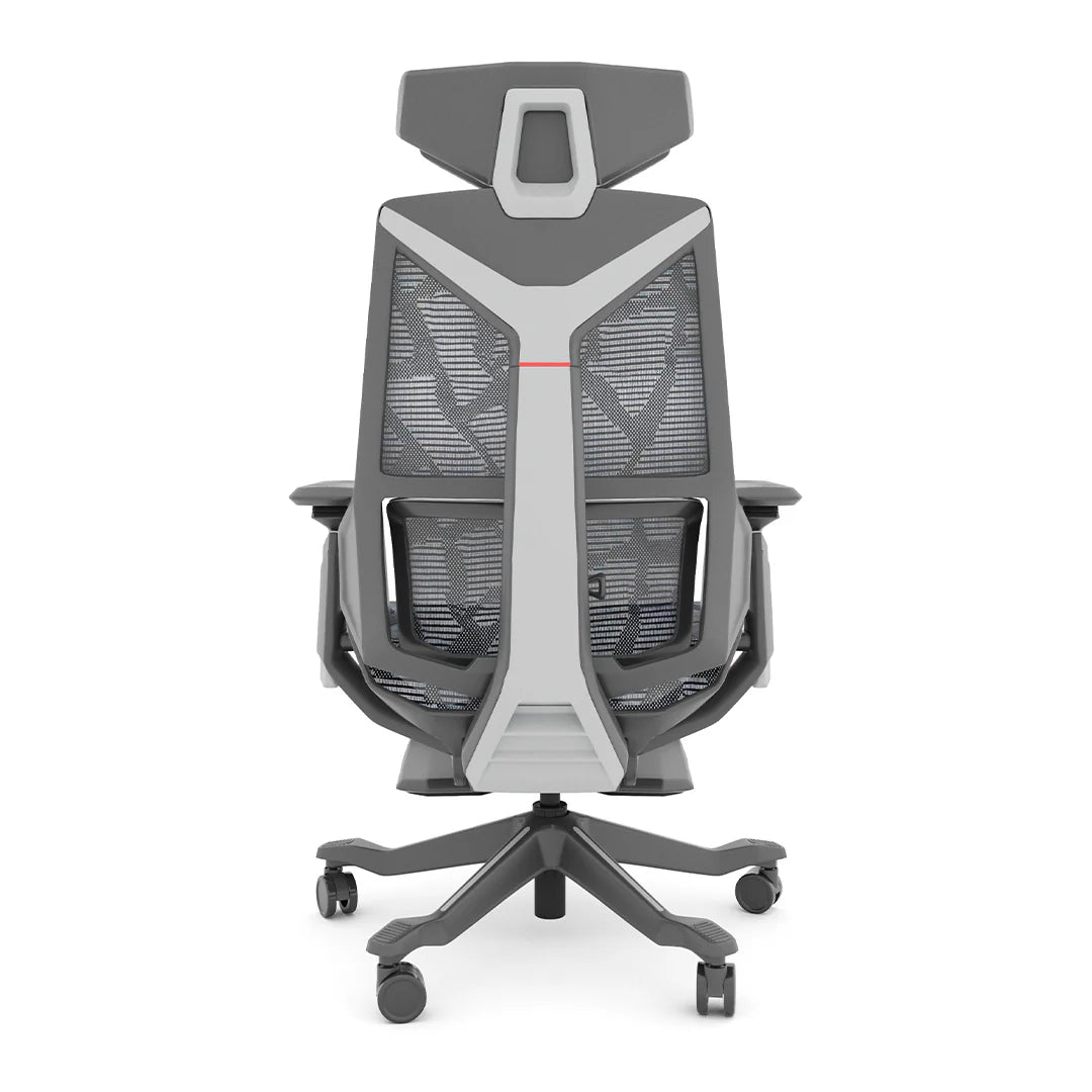 Silla Gamer modelo DRAGON GAMER-001 atras Aura Muebles