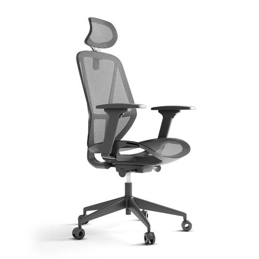 Silla ejecutiva modelo GLOVE OHE-505 lateral Aura Muebles