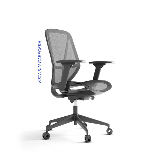 Silla ejecutiva modelo GLOVE OHE-505 lateral sin cabecera Aura Muebles