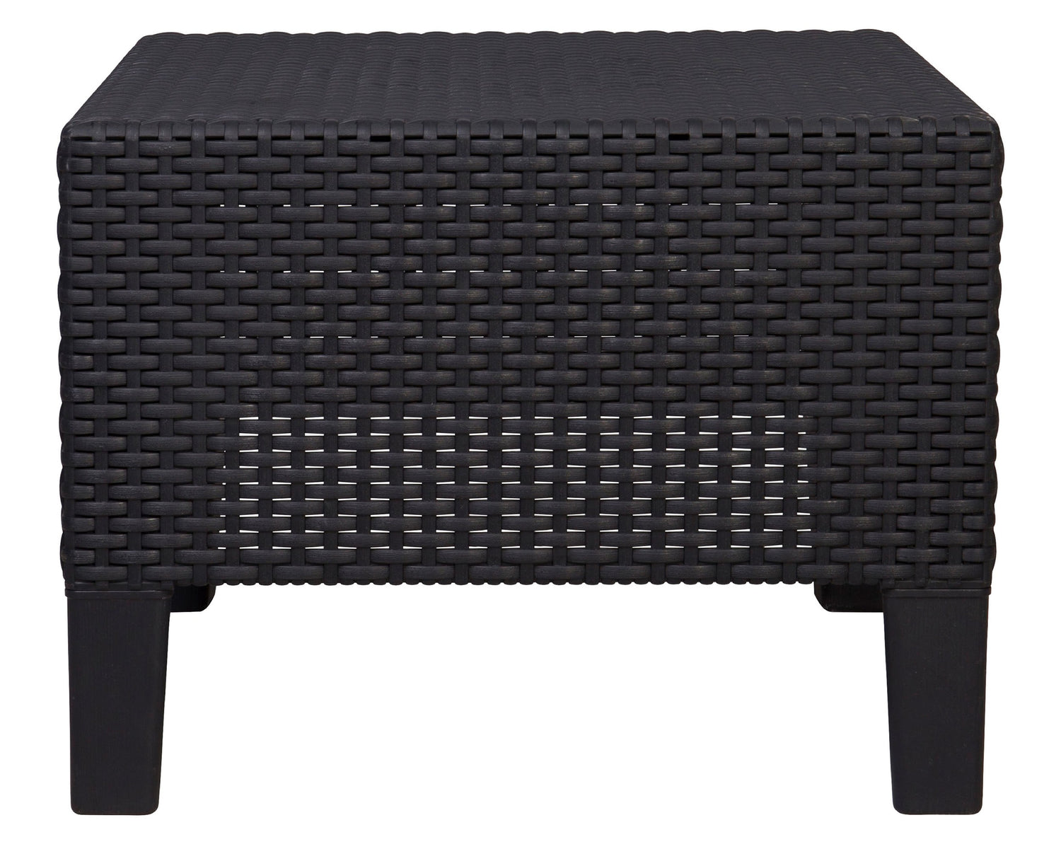 La mesa de centro Magnolia OHM‑7023‑ST, diseñada para interior o exterior. Fabricada en polipropileno de alta resistencia con acabado rattan, ofrece durabilidad, funcionalidad y estilo contemporáneo para múltiples espacios
