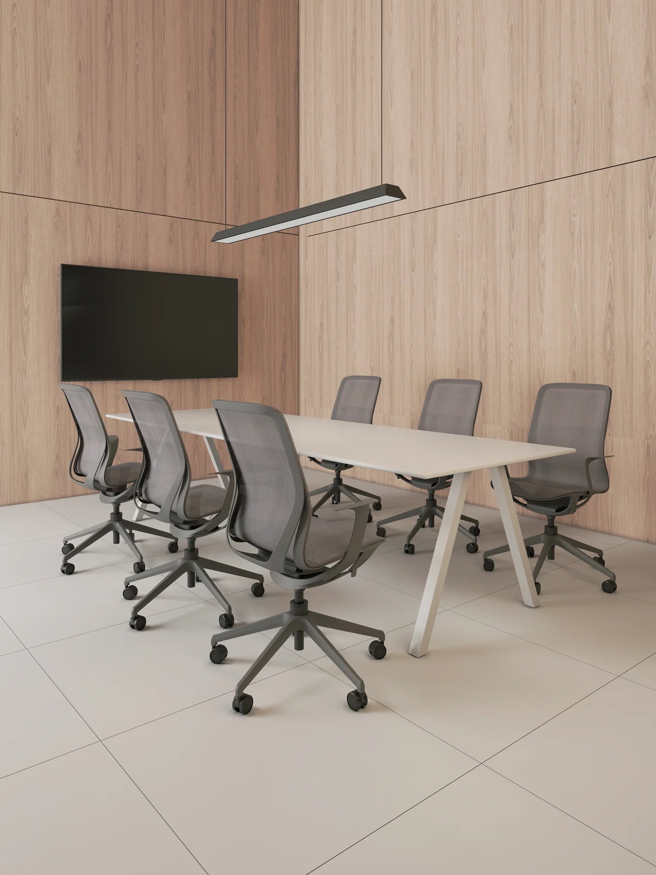 Silla ejecutiva modelo NET OHE-503 ambiente Aura Muebles
